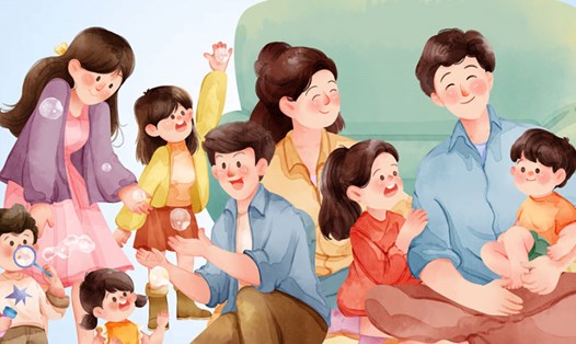 Duy trì sức khỏe tinh thần cho cả gia đình bằng những thói quen đơn giản. Đồ họa: Thiện Nhân