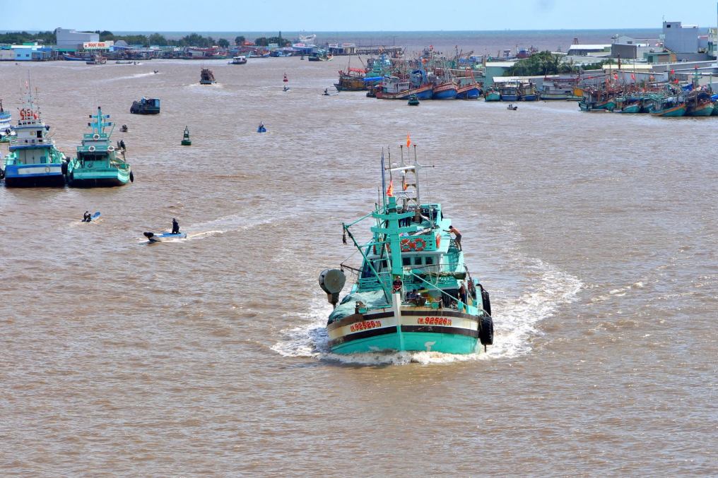 Cua bien Song Doc (tinh Ca Mau). Anh: Nhat Ho