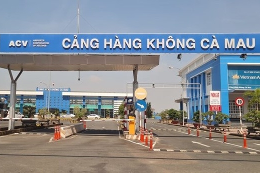 Cang hang khong Ca Mau hien tai se duoc nang cap, mo rong. Anh: Nhat Ho
