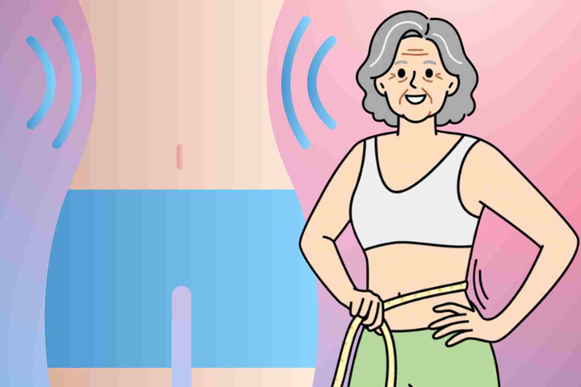 How to maintain a tight waist and healthy abdominal muscles after age 50
