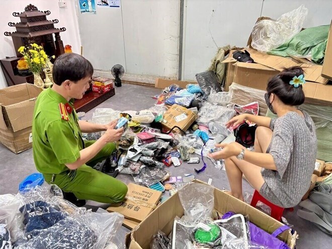 Lang Son kiem soat chat che tinh trang buon lau, gian lan thuong mai. Anh: DVCC