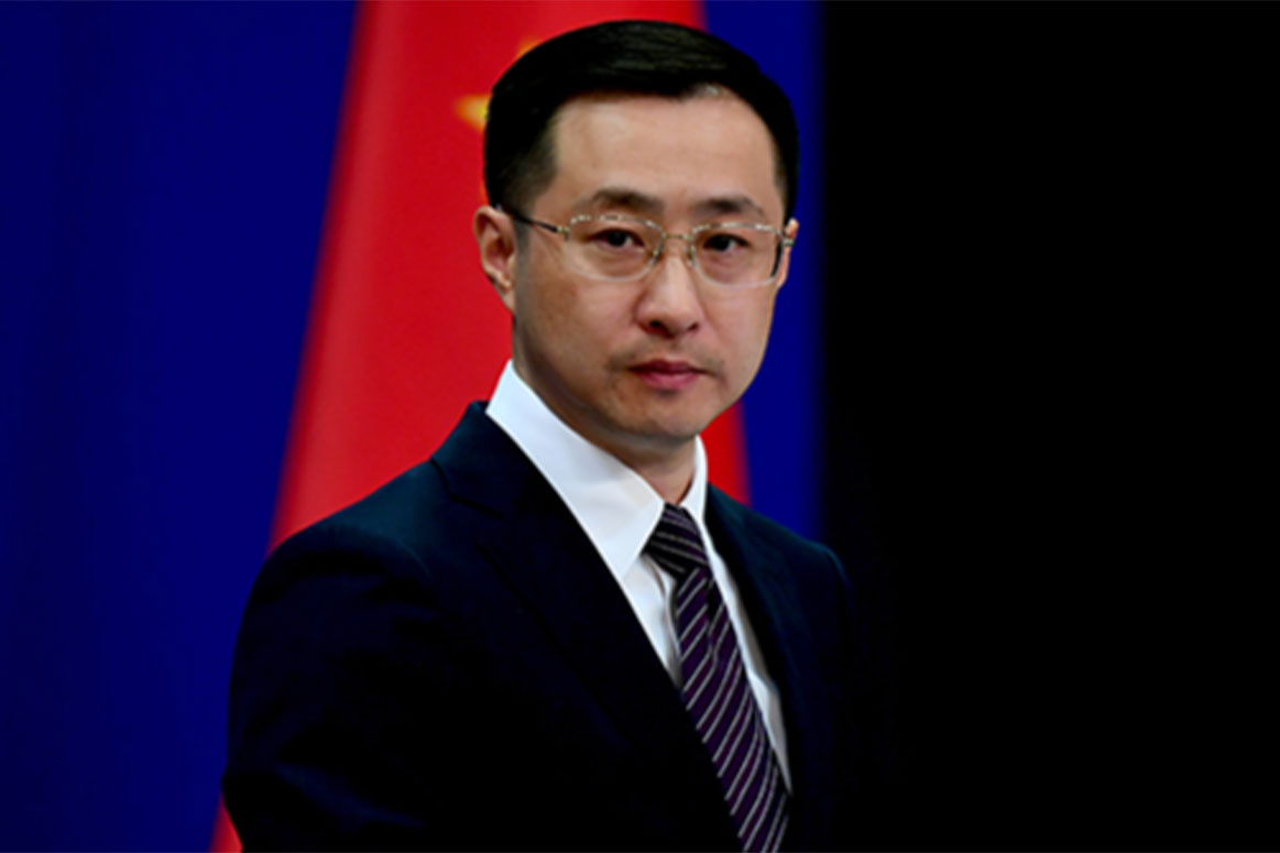 Chinese Foreign Ministry spokesman Lam Kien. Photo: Chinese Ministry of Foreign Affairs