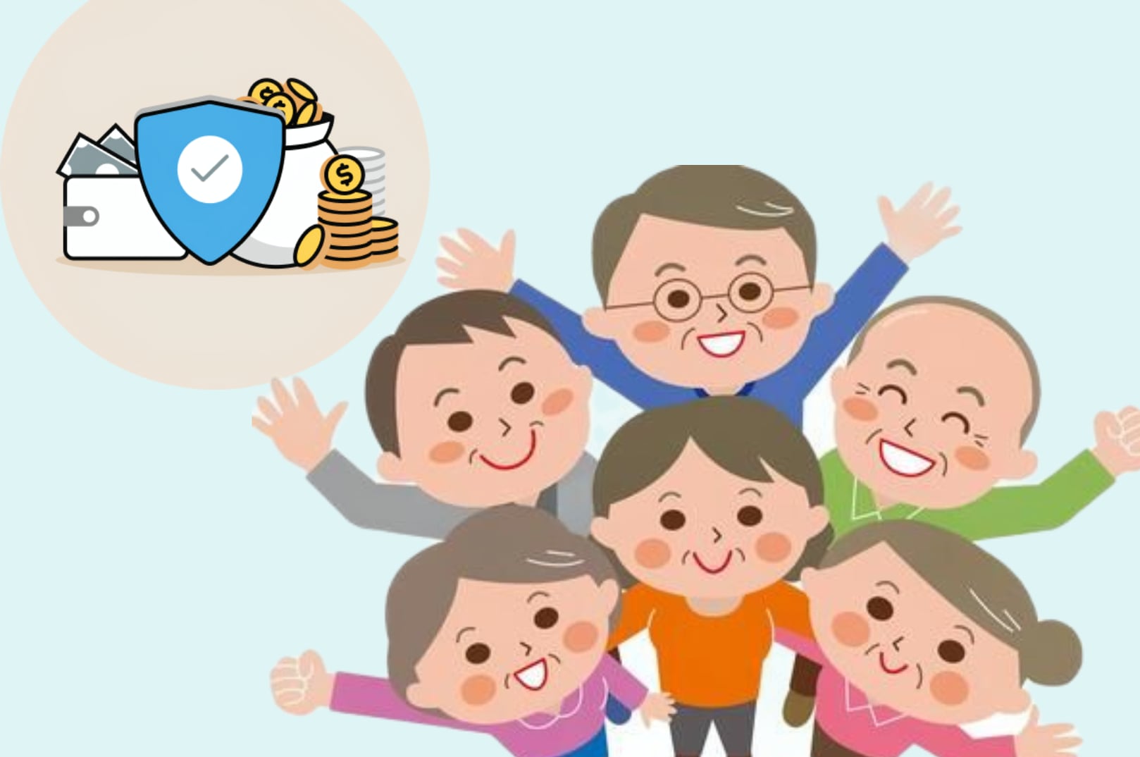 Droits des beneficiaires des allocations de retraite sociale. Graphique : Phuong Thao