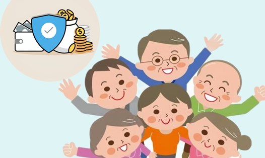 Quyền lợi của người hưởng trợ cấp hưu trí xã hội. Đồ họa: Phương Thảo