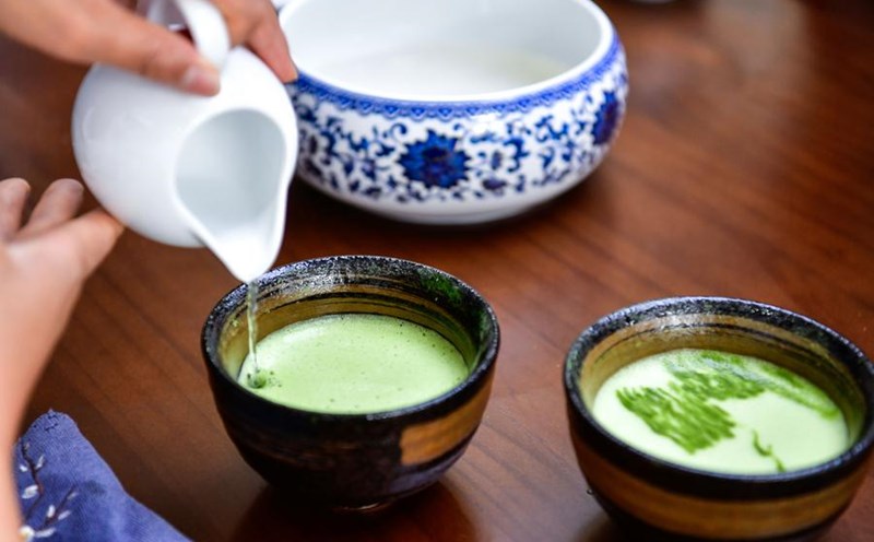 Matcha fever is spreading worldwide. Photo: Xinhua