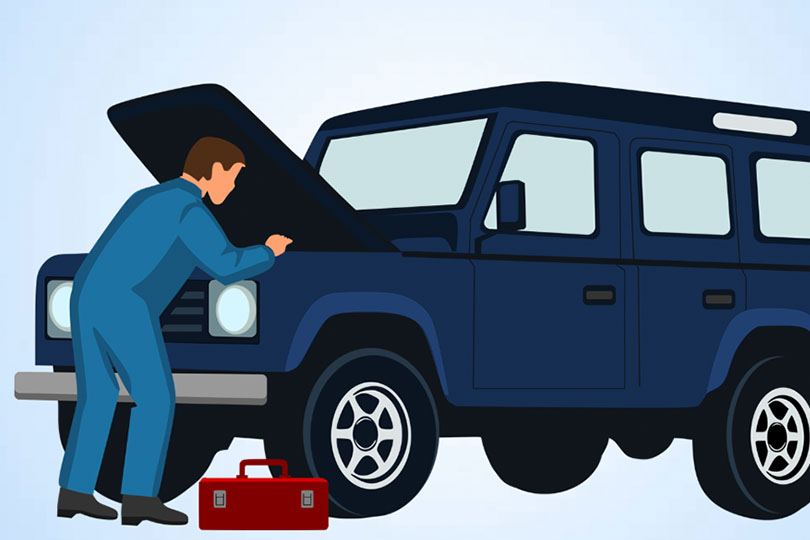 Causas y como solucionar el fenomeno de los motores de los automoviles calientes al conducir lento. Grafico: Thien Nhan