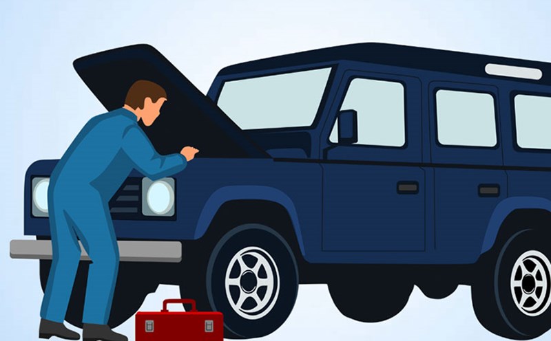 Causes and solutions to the phenomenon of hot car engines when driving slowly. Graphics: Thien Nhan