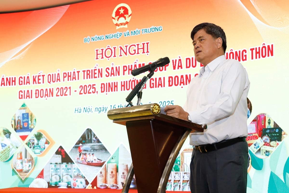 Thu truong Tran Thanh Nam phat bieu khai mac Hoi nghi. Anh: Khuong Trung.