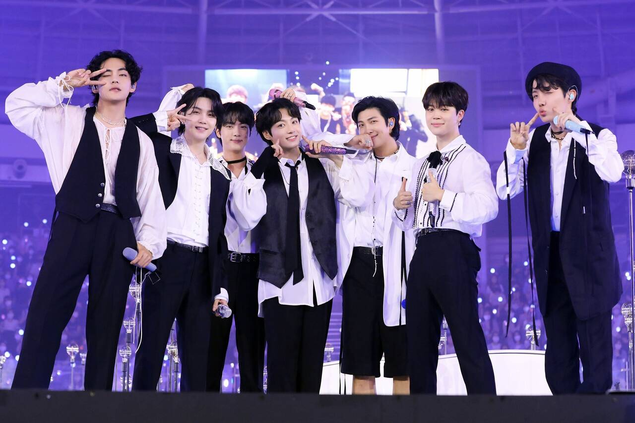 RM he lo BTS se tro lai vao thang 3.2026. Anh: Big Hit Music