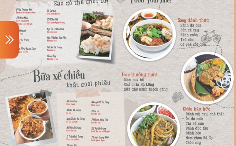 Hai Phong foodtour town. Photo: Hai Phong Culture, Sports and Tourism Center