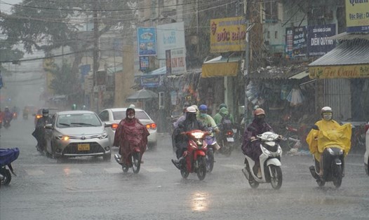 Dự báo thời điểm Nam Bộ mưa dông, có nơi mưa to trên 70mm