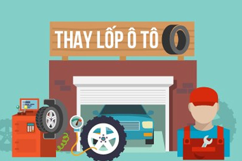 Signos de reconocer y como tratar los neumaticos desgastados irregularmente. Grafico: Van Thang