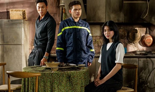 Dàn nghệ sĩ trong MV. Ảnh: Nghệ sĩ cung cấp.