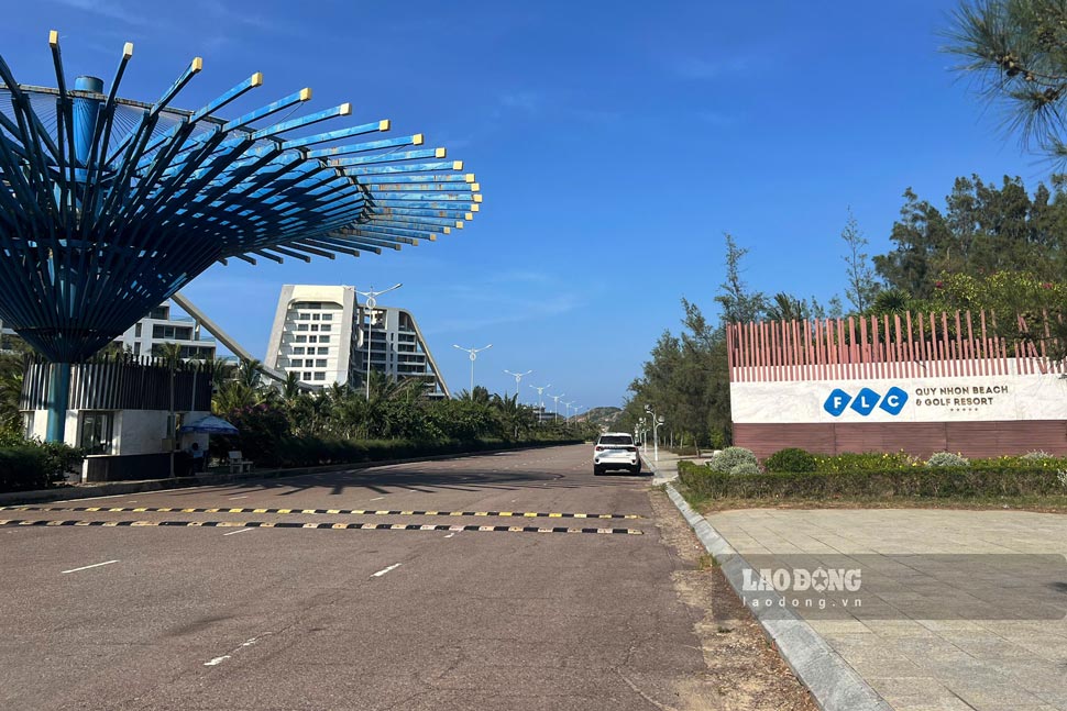 2025년 9월 말까지 FLC Quy Nhon Golf and Resort Joint Stock Company(Gia Lai)는 보험료 납부를 지연했으며 금액은 380억 VND 이상입니다. 사진: Hoai Phuong
