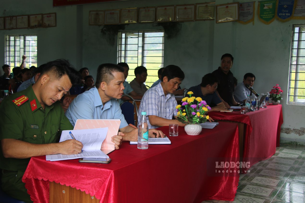 So Cong thuong tinh Tuyen Quang chu tri to chuc hop doi thoai ve nhung phan anh cua nguoi dan. Anh: Nhom PV.