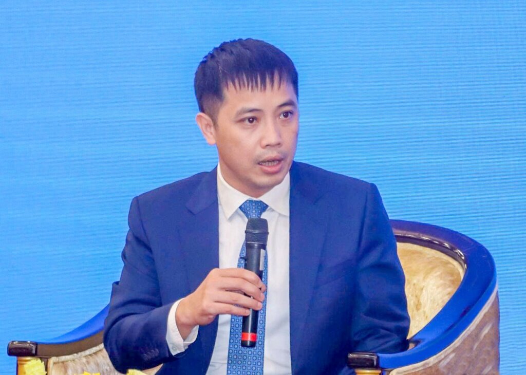 Ong Dau Anh Tuan, Pho Tong thu ky VCCI, danh gia cao nhung buoc tien cua nganh Thue, Hai quan. Anh: Thai Binh.