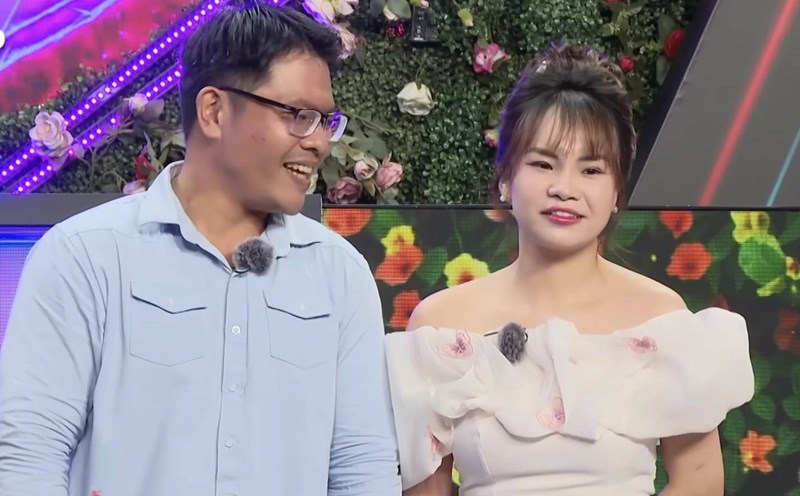 The couple on the show "You want to date". Photo: MCV Producer.