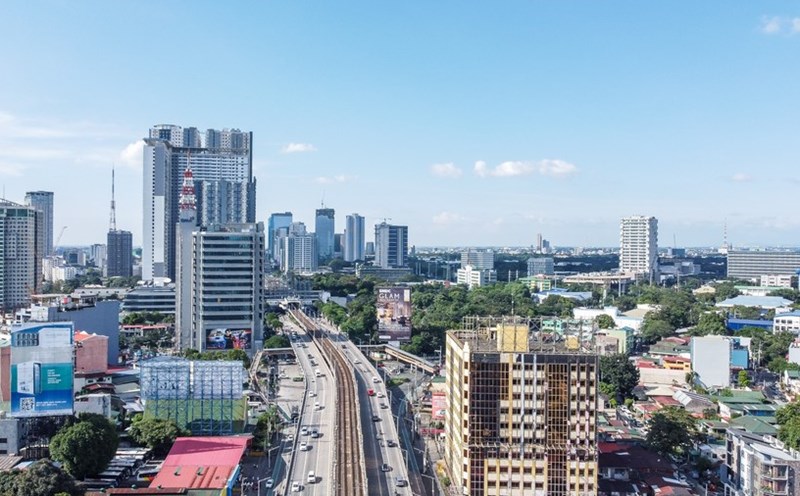 Scene in the capital Manila, Philippines. Photo: Xinhua
