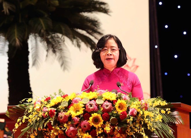 Bà Bùi Thị Minh Hoài tái cử Bí thư Thành ủy Hà Nội khóa XVIII, nhiệm kỳ 2025-2030