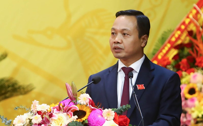 Mr. Tran Tien Dung - Secretary of Dien Bien Provincial Party Committee, term 2025 - 2030. Photo: Thanh Binh