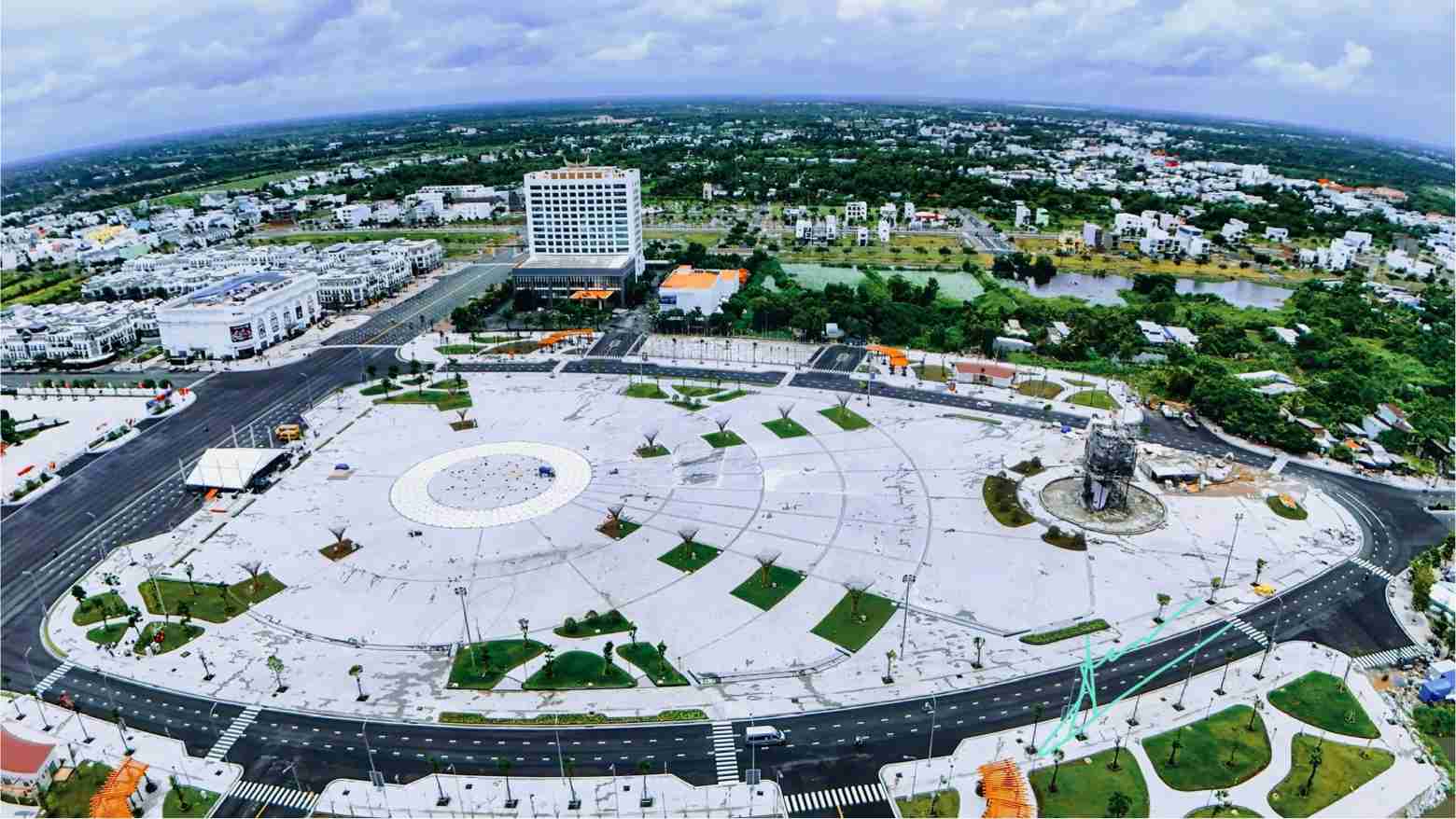 Mot goc Ca Mau nhin tu Quang truong Phan Ngoc Hien. Anh: Nhat Ho