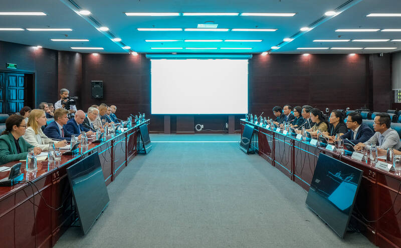 According to the People's Committee of Da Nang City, there are currently 22 FDI projects of the European Union (EU) registered to invest in the city. Photo: Da Nang City People's Committee