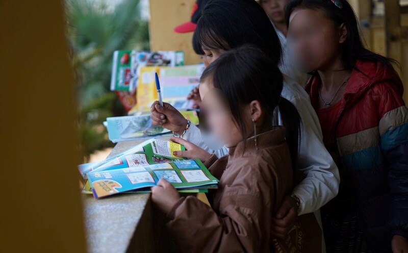 The Government sets a target of 100% of ethnic minority children in the Central Highlands going to school. Photo: Hai Nguyen