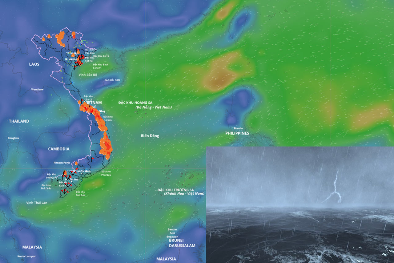 Forecast of when the East Sea will welcome storm No. 12