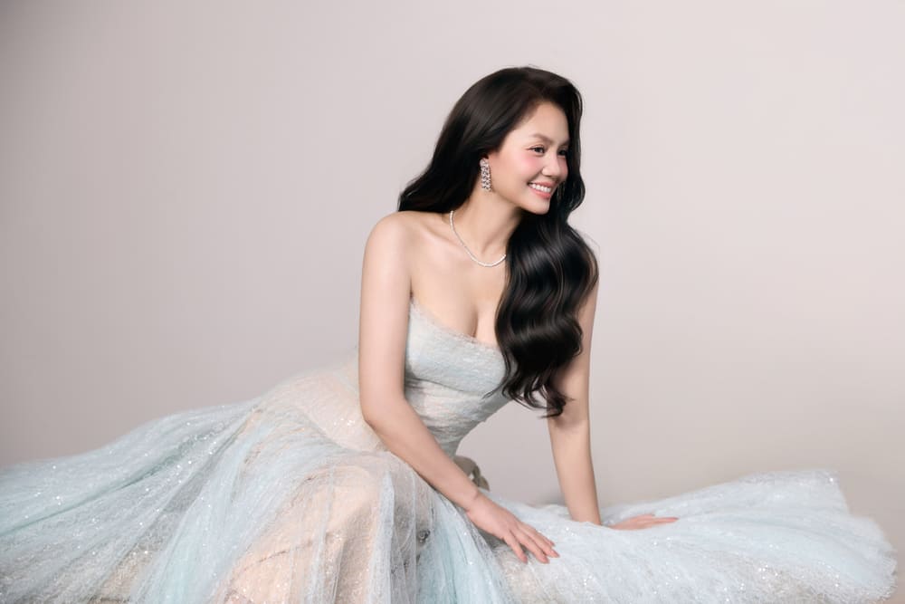 Singer Nguyen Ngoc Anh marked her return with a special album "The promise". Photo: Character provided