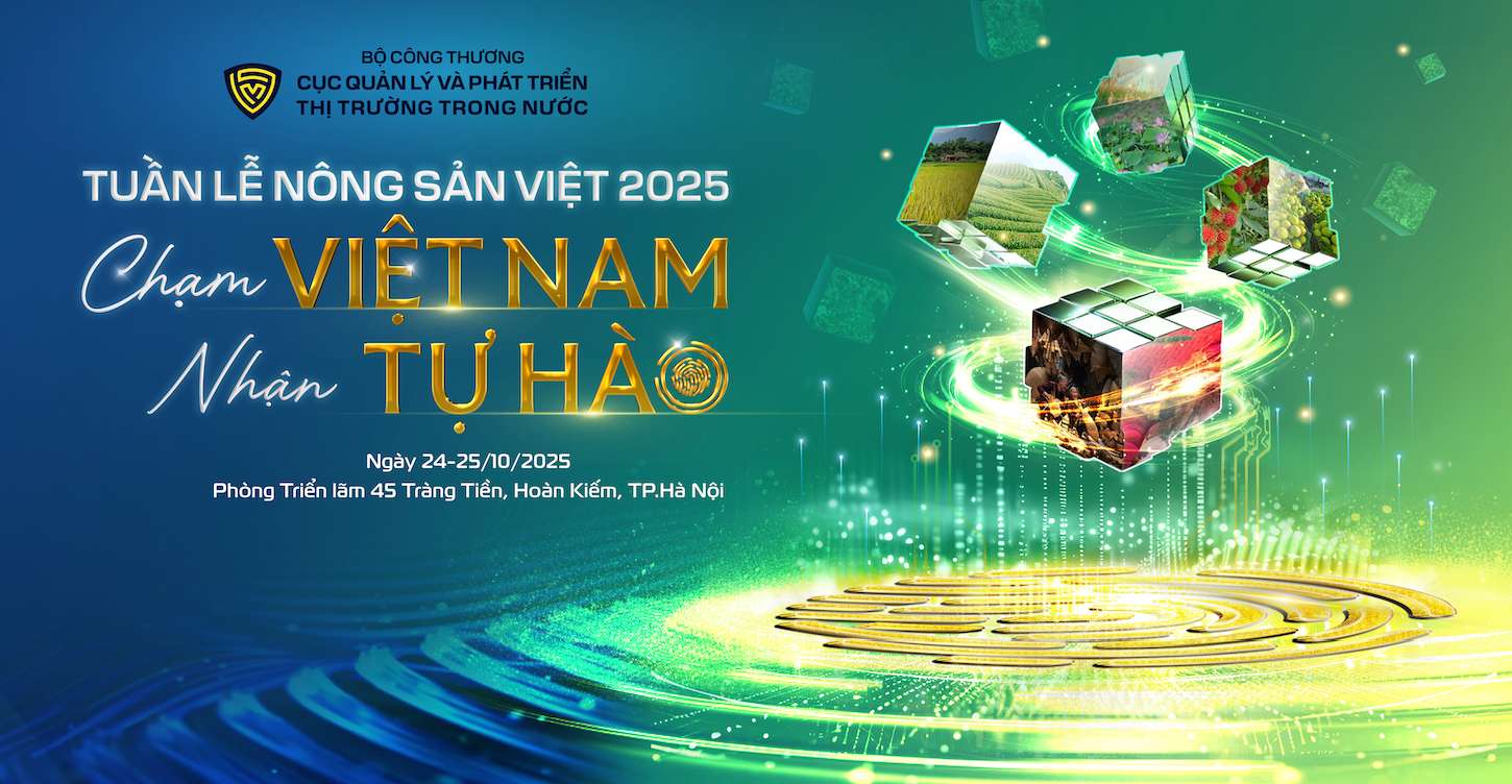 Vietnam Agricultural Products Week 2025 brings together typical products and regional specialties of 34 provinces and cities across the country. Photo: Ministry of Industry and Trade