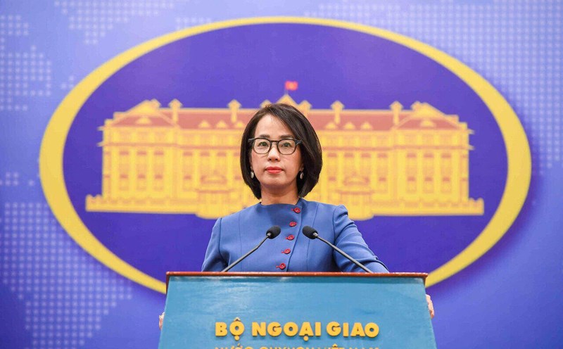 Spokesperson Pham Thu Hang said that in the coming time, 33 Vietnamese citizens from Cambodia will be brought back to the country. Photo: Nhat Ha
