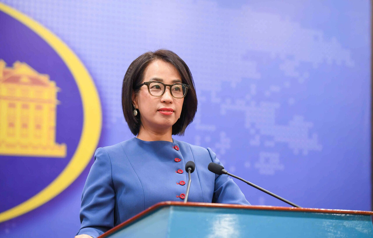 La porte-parole Pham Thu Hang a souligne : Le Vietnam est pret a echanger avec les agences americaines pour resoudre ensemble les problemes. Photo : Nhat Ha