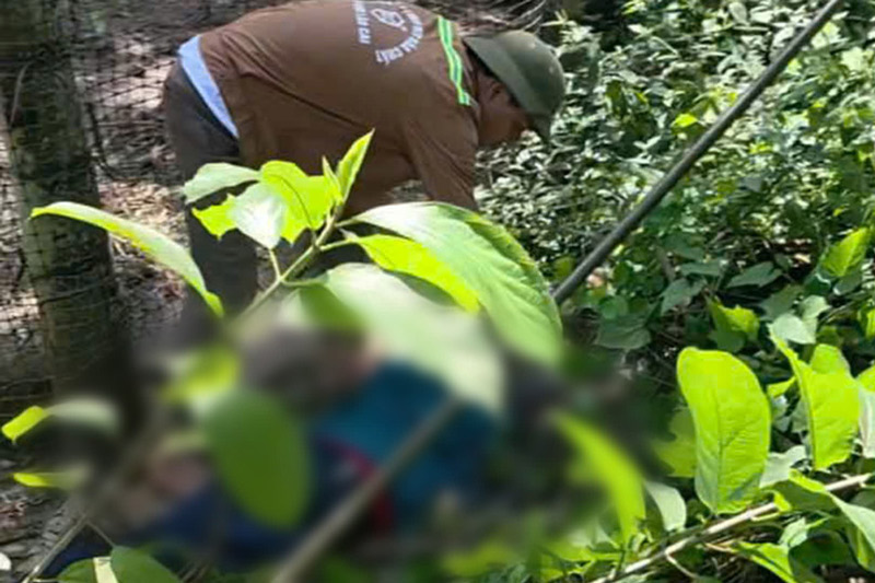 Scene of the incident in Gia Phu commune, Lao Cai province. Photo: Ngoc Diep