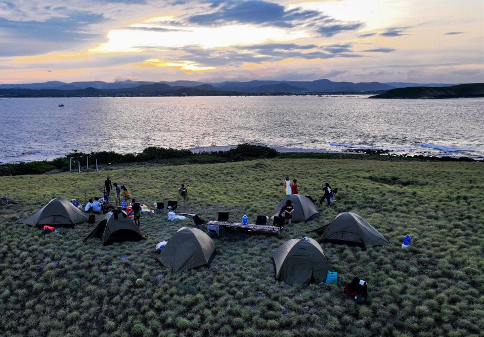 Camp to see the vast and pristine sea. Photo: To Den