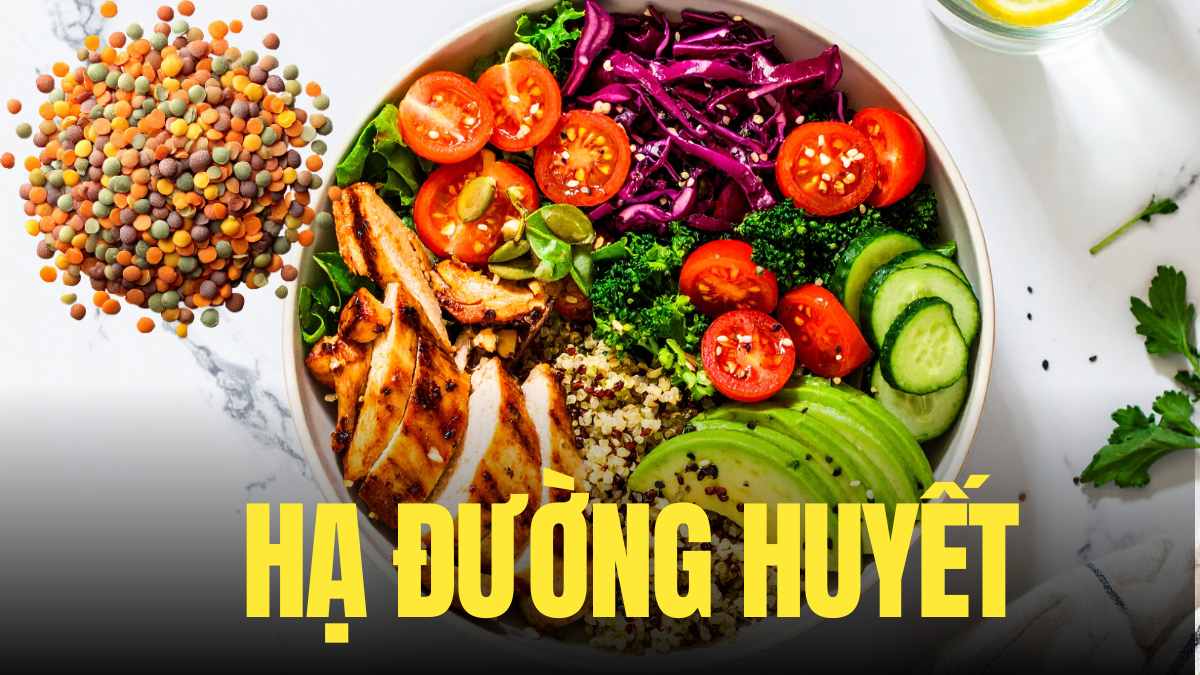 Lower blood sugar thanks to delicious dishes. Graphics: Tra My