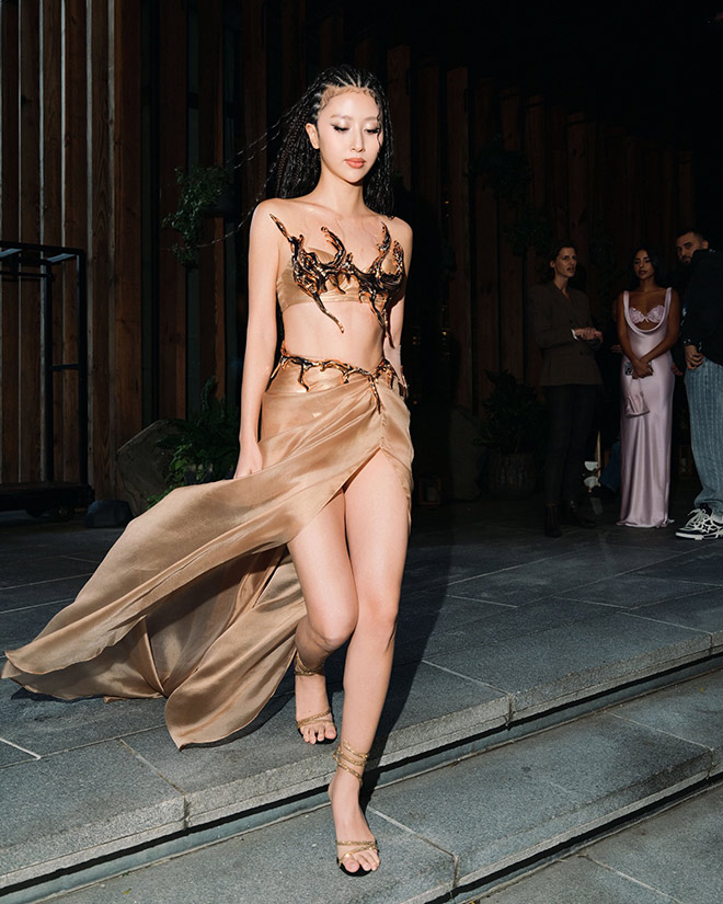Quynh Anh Shyn tai New York (My). Anh: Nghe si cung cap