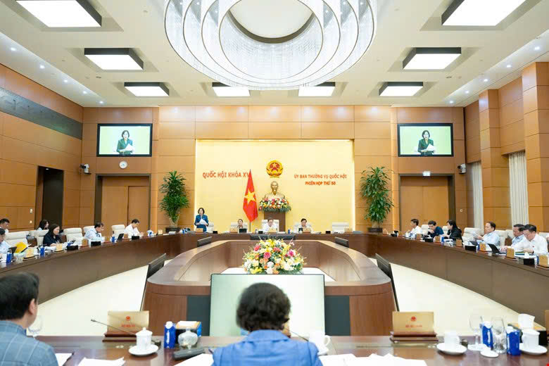 According to the Resolution of the National Assembly Standing Committee, Vice Chairmen of People's Councils in provinces and cities are merged from 3 provincial-level administrative units with no more than 4 people. Photo: Quochoi.vn