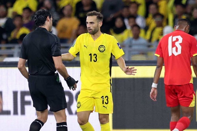 La seleccion de Malasia se enfrenta a muchas dificultades debido a la sancion a un jugador por nacionalizarse ilegalmente. Foto: Tuan Huu