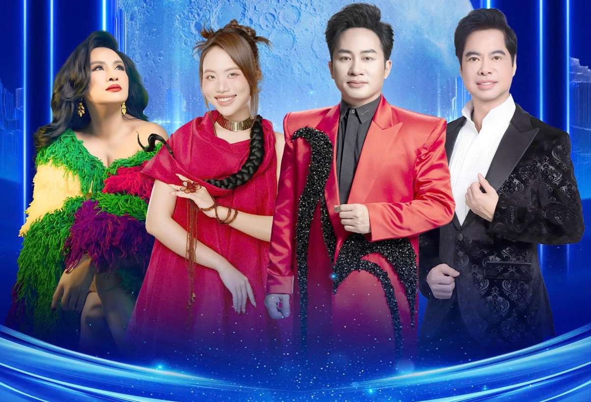 Tùng Dương, Thanh Lam biểu diễn tại chung kết Hoa hậu Sinh viên Việt Nam