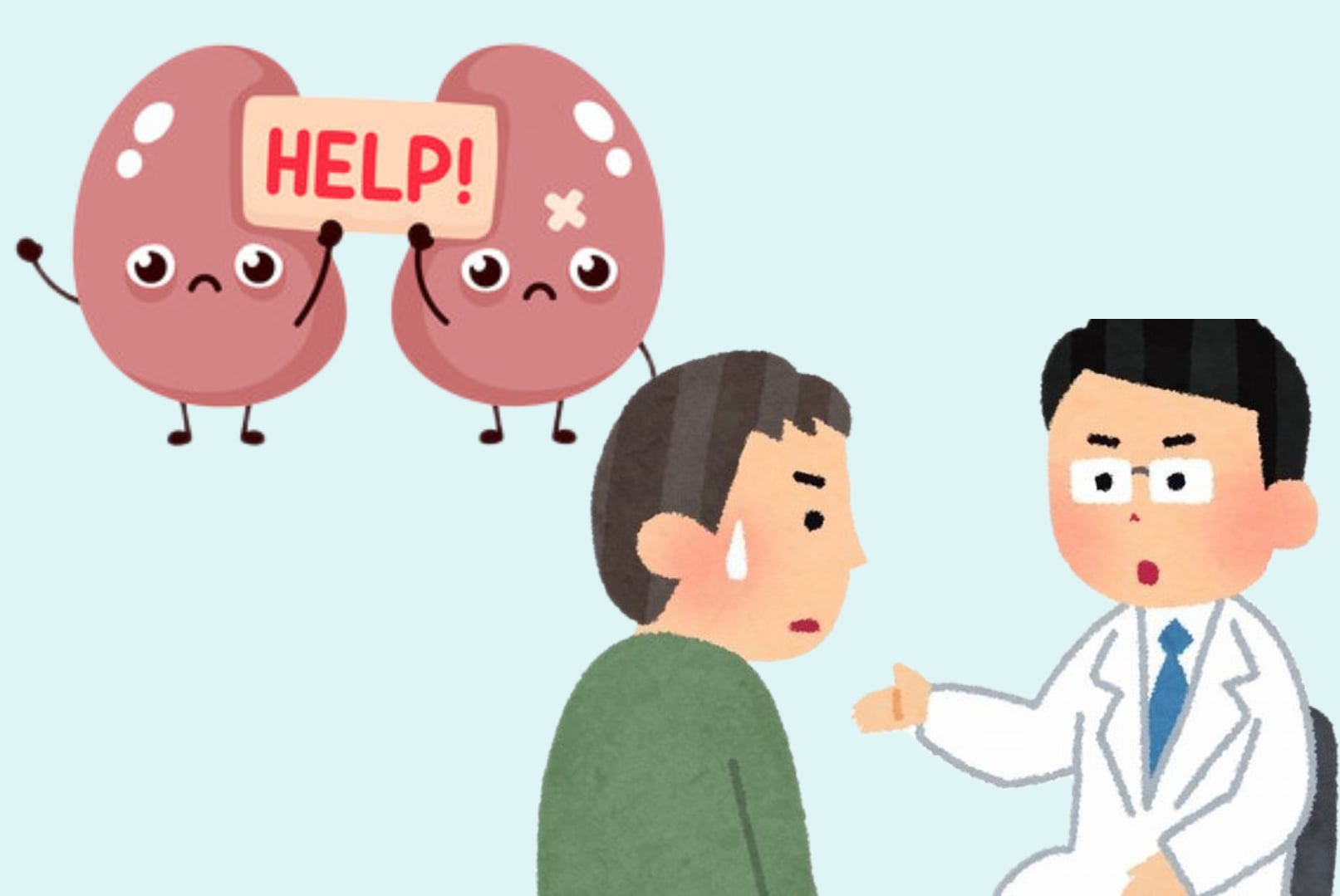 Nerve inflammation and respiratory fever can initiate kidney failure in young people. Graphics: Phuong Thao