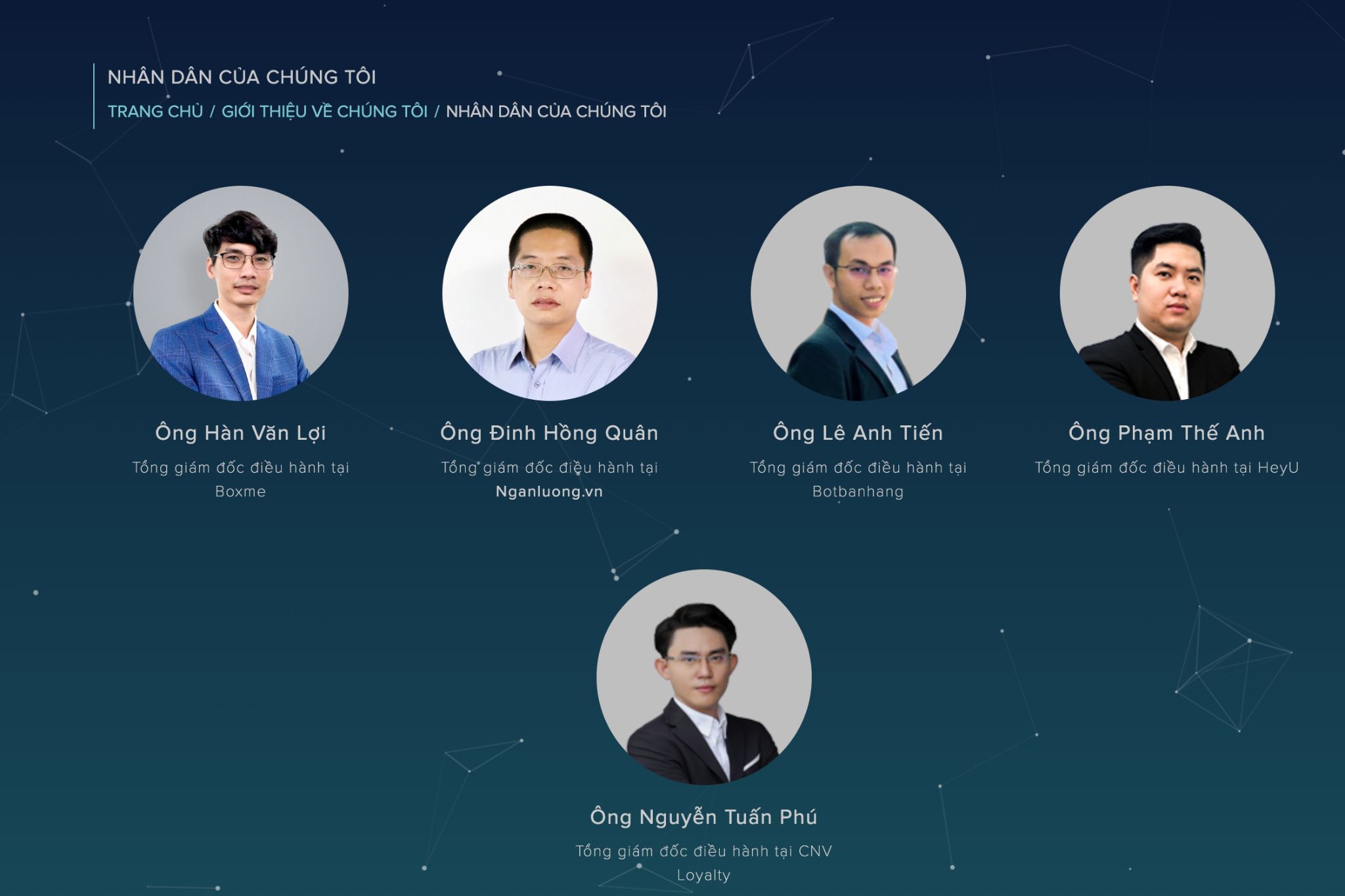 M. Dinh Hong Quan est le directeur general de Ngan Luong dans l'ecosysteme de Shark Binh. Photo : Luc Giang