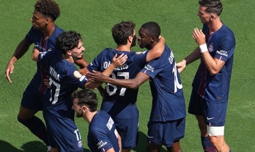 PSG tiếp đón Strasbourg trên sân nhà tại Ligue 1.  Ảnh: AFP