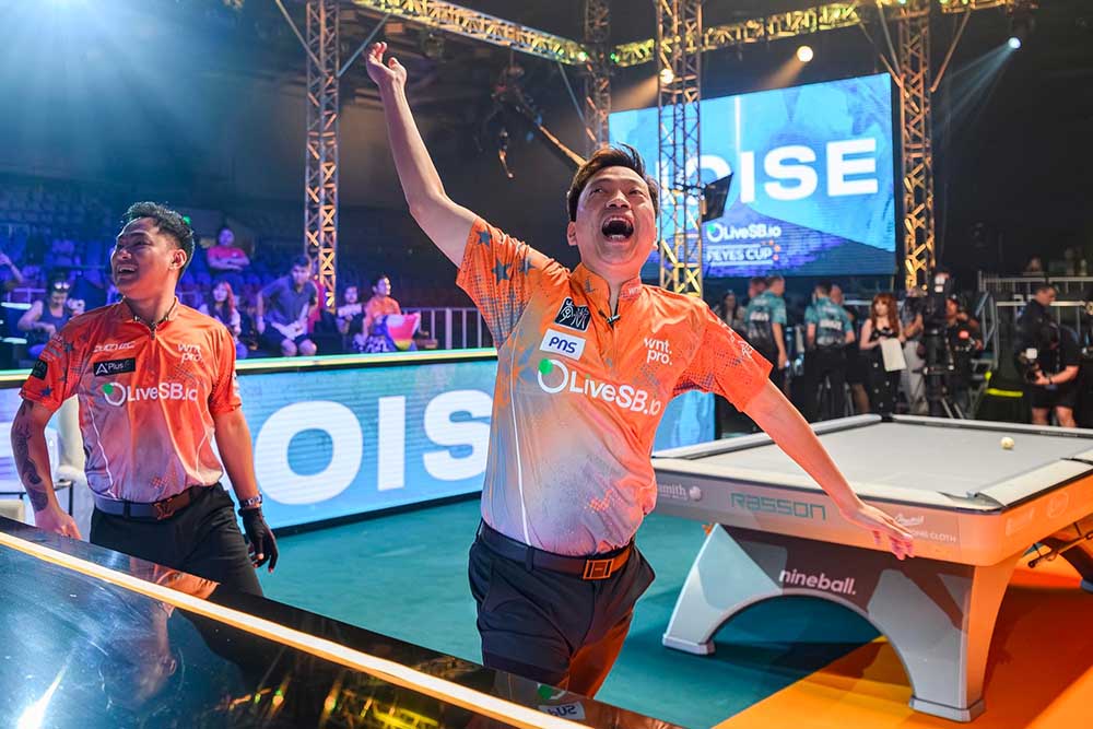 Duong Quoc Hoang jugo de manera impresionante en el dia inaugural de la Reyes Cup 2025. Foto: Matchroom