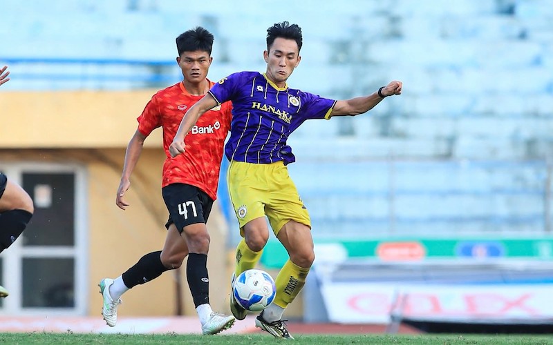 Hanoi FC welcomes Ninh Binh FC in round 7 of V.League. Photo: HNFC