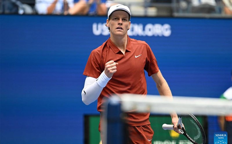 Tennis player Jannik Sinner. Photo: Xinhua