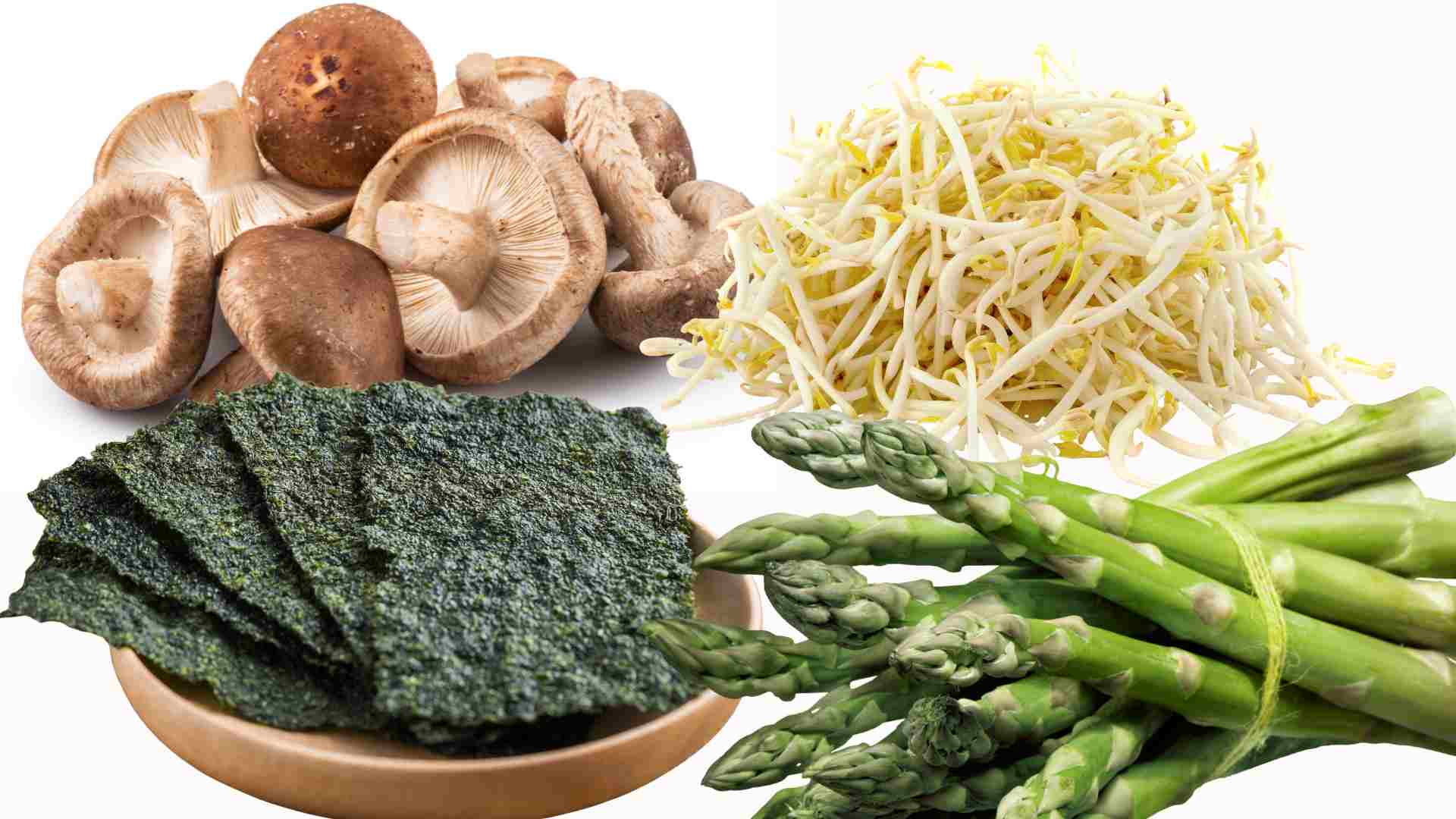 Some vegetarian foods are high in purines. Graphics: Ha May