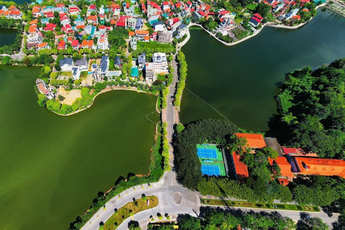 Ho Xuan Huong Street will also be renovated. Photo: Hai Giang.