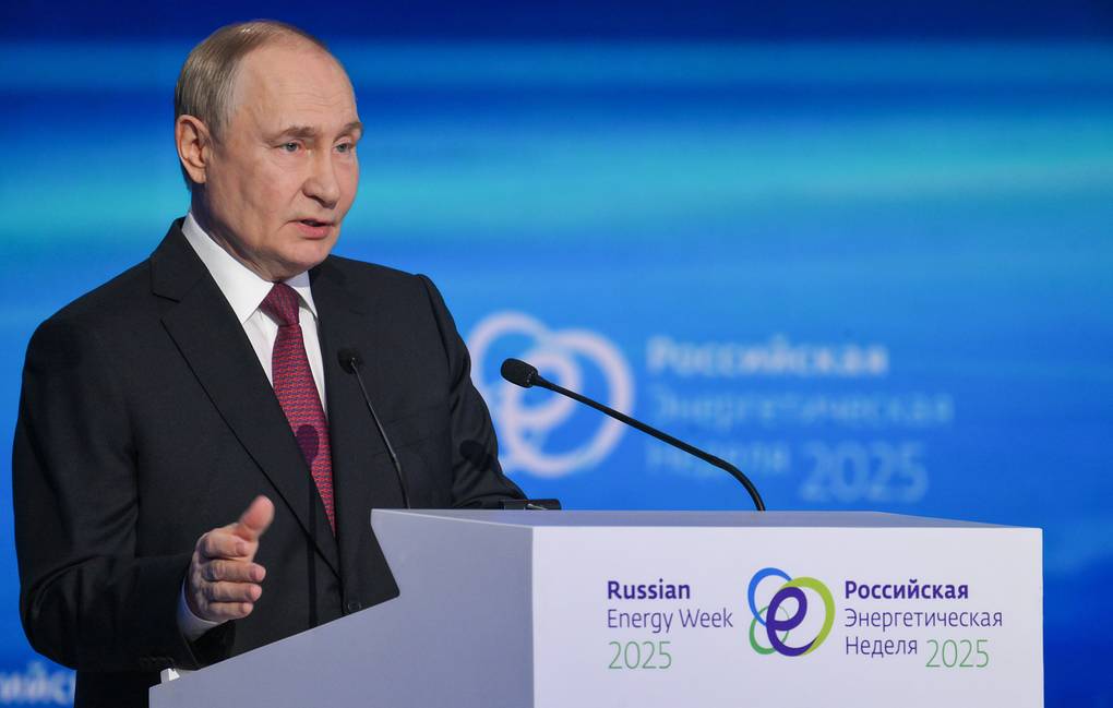 Tong thong Vladimir Putin phat bieu tai. Anh: TASS