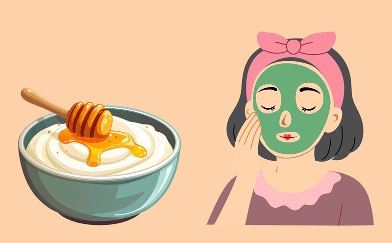 Natural masks are effective in brightening the skin. Graphic photo: Hoang Loc