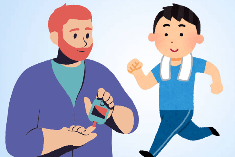 When should people with diabetes walk to effectively control blood sugar? Graphics: Thien Nhan